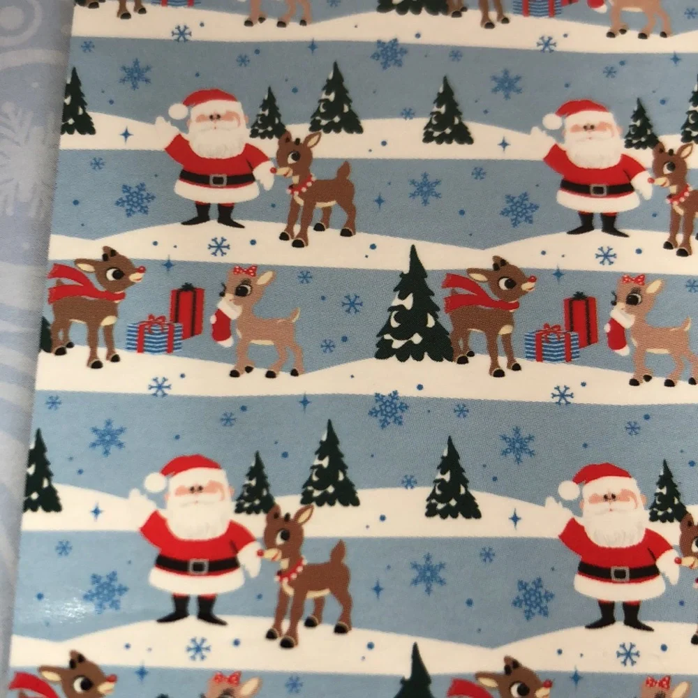 Rudolph Red Nosed Reindeer Soft Plush Throw Blanket